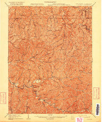 Littleton West Virginia Historical topographic map, 1:62500 scale, 15 X 15 Minute, Year 1905