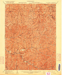 Littleton West Virginia Historical topographic map, 1:62500 scale, 15 X 15 Minute, Year 1905