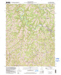 Littleton West Virginia Historical topographic map, 1:24000 scale, 7.5 X 7.5 Minute, Year 1998
