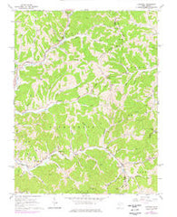 Liverpool West Virginia Historical topographic map, 1:24000 scale, 7.5 X 7.5 Minute, Year 1960