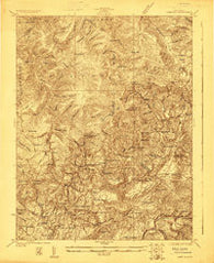 Lobelia West Virginia Historical topographic map, 1:48000 scale, 15 X 15 Minute, Year 1923