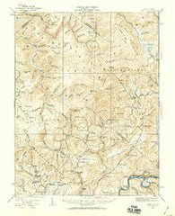 Lobelia West Virginia Historical topographic map, 1:62500 scale, 15 X 15 Minute, Year 1935