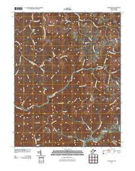 Lockwood West Virginia Historical topographic map, 1:24000 scale, 7.5 X 7.5 Minute, Year 2011