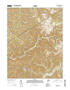 Lockwood West Virginia Historical topographic map, 1:24000 scale, 7.5 X 7.5 Minute, Year 2014