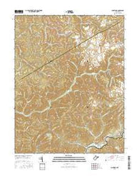 Lockwood West Virginia Current topographic map, 1:24000 scale, 7.5 X 7.5 Minute, Year 2016