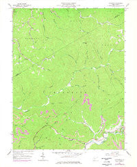 Lockwood West Virginia Historical topographic map, 1:24000 scale, 7.5 X 7.5 Minute, Year 1967