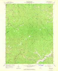 Lockwood West Virginia Historical topographic map, 1:24000 scale, 7.5 X 7.5 Minute, Year 1967