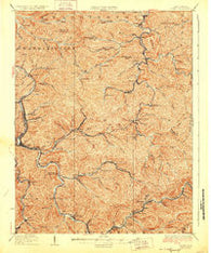 Logan West Virginia Historical topographic map, 1:62500 scale, 15 X 15 Minute, Year 1928