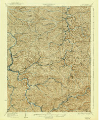 Logan West Virginia Historical topographic map, 1:62500 scale, 15 X 15 Minute, Year 1928