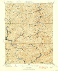 Logan West Virginia Historical topographic map, 1:62500 scale, 15 X 15 Minute, Year 1928
