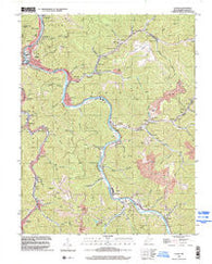 Logan West Virginia Historical topographic map, 1:24000 scale, 7.5 X 7.5 Minute, Year 1996