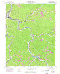 Logan West Virginia Historical topographic map, 1:24000 scale, 7.5 X 7.5 Minute, Year 1963