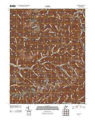 Lorado West Virginia Historical topographic map, 1:24000 scale, 7.5 X 7.5 Minute, Year 2011