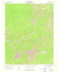 Lorado West Virginia Historical topographic map, 1:24000 scale, 7.5 X 7.5 Minute, Year 1968