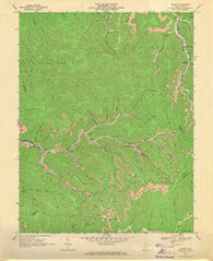 Lorado West Virginia Historical topographic map, 1:24000 scale, 7.5 X 7.5 Minute, Year 1968