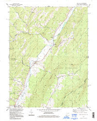 Lost City West Virginia Historical topographic map, 1:24000 scale, 7.5 X 7.5 Minute, Year 1994