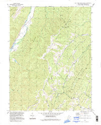 Lost River State Park West Virginia Historical topographic map, 1:24000 scale, 7.5 X 7.5 Minute, Year 1994