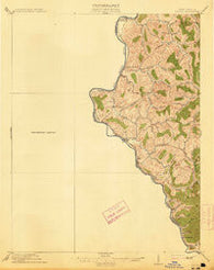 Louisa Kentucky Historical topographic map, 1:62500 scale, 15 X 15 Minute, Year 1913