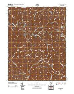 MacFarlan West Virginia Historical topographic map, 1:24000 scale, 7.5 X 7.5 Minute, Year 2010