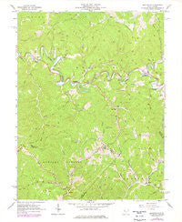 Macfarlan West Virginia Historical topographic map, 1:24000 scale, 7.5 X 7.5 Minute, Year 1964