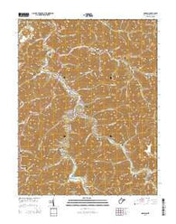 Madison West Virginia Historical topographic map, 1:24000 scale, 7.5 X 7.5 Minute, Year 2014