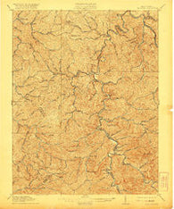 Madison West Virginia Historical topographic map, 1:62500 scale, 15 X 15 Minute, Year 1911