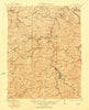 Madison West Virginia Historical topographic map, 1:62500 scale, 15 X 15 Minute, Year 1931