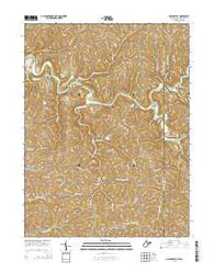 Majorsville West Virginia Historical topographic map, 1:24000 scale, 7.5 X 7.5 Minute, Year 2014