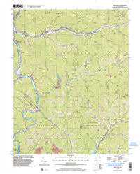 Mallory West Virginia Historical topographic map, 1:24000 scale, 7.5 X 7.5 Minute, Year 1996