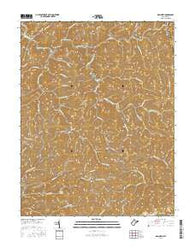 Mammoth West Virginia Current topographic map, 1:24000 scale, 7.5 X 7.5 Minute, Year 2016