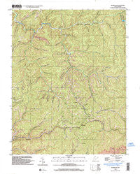 Mammoth West Virginia Historical topographic map, 1:24000 scale, 7.5 X 7.5 Minute, Year 1996