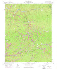 Mammoth West Virginia Historical topographic map, 1:24000 scale, 7.5 X 7.5 Minute, Year 1957