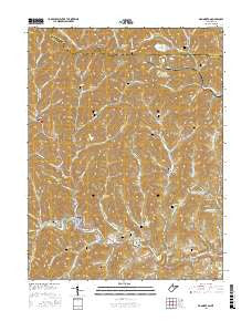 Mannington West Virginia Current topographic map, 1:24000 scale, 7.5 X 7.5 Minute, Year 2016