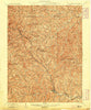 Mannington West Virginia Historical topographic map, 1:62500 scale, 15 X 15 Minute, Year 1905
