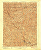 Mannington West Virginia Historical topographic map, 1:62500 scale, 15 X 15 Minute, Year 1926
