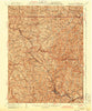 Mannington West Virginia Historical topographic map, 1:62500 scale, 15 X 15 Minute, Year 1926
