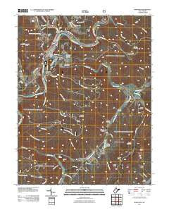 Marlinton West Virginia Historical topographic map, 1:24000 scale, 7.5 X 7.5 Minute, Year 2011