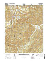 Marlinton West Virginia Historical topographic map, 1:24000 scale, 7.5 X 7.5 Minute, Year 2014