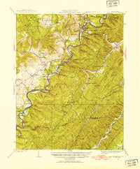 Marlinton West Virginia Historical topographic map, 1:62500 scale, 15 X 15 Minute, Year 1923