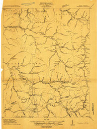 Marshes West Virginia Historical topographic map, 1:48000 scale, 15 X 15 Minute, Year 1911