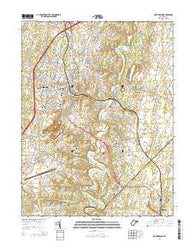 Martinsburg West Virginia Historical topographic map, 1:24000 scale, 7.5 X 7.5 Minute, Year 2014