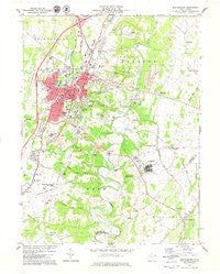 Martinsburg West Virginia Historical topographic map, 1:24000 scale, 7.5 X 7.5 Minute, Year 1979