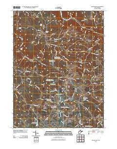 Masontown West Virginia Historical topographic map, 1:24000 scale, 7.5 X 7.5 Minute, Year 2011