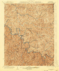 Matewan West Virginia Historical topographic map, 1:62500 scale, 15 X 15 Minute, Year 1928