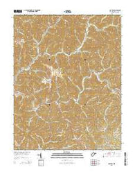 Matheny West Virginia Historical topographic map, 1:24000 scale, 7.5 X 7.5 Minute, Year 2014