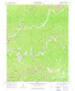 Matheny West Virginia Historical topographic map, 1:24000 scale, 7.5 X 7.5 Minute, Year 1967
