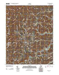 Matoaka West Virginia Historical topographic map, 1:24000 scale, 7.5 X 7.5 Minute, Year 2011