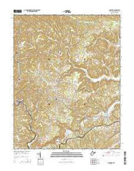 Matoaka West Virginia Historical topographic map, 1:24000 scale, 7.5 X 7.5 Minute, Year 2014