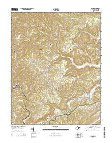 Matoaka West Virginia Historical topographic map, 1:24000 scale, 7.5 X 7.5 Minute, Year 2014