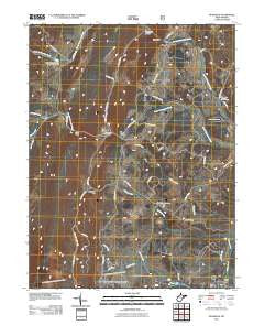Maysville West Virginia Historical topographic map, 1:24000 scale, 7.5 X 7.5 Minute, Year 2011